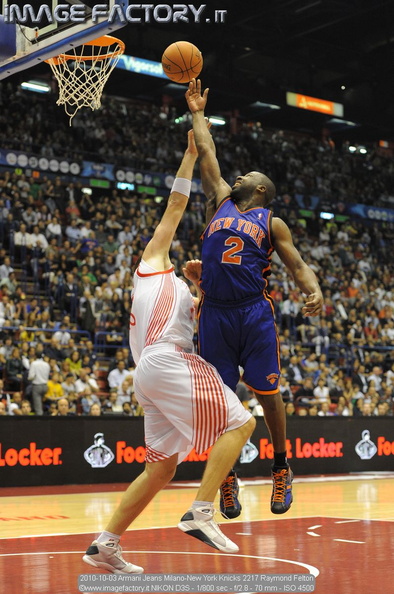 2010-10-03 Armani Jeans Milano-New York Knicks 2217 Raymond Felton.jpg